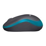 Logitech M185 Wireless Mouse – Blue