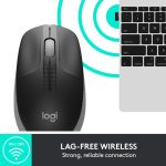 Logitech M191 Wireless Mouse – Mid Grey