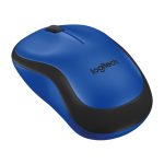 Logitech M221 Silent Wireless Mouse – Blue