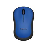 Logitech M221 Silent Wireless Mouse – Blue