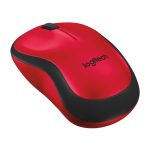Logitech M221 Silent Wireless Mouse – Red