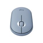 Logitech M350 Pebble Wireless Optical Mouse – Blue Grey