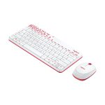 Logitech MK240 NANO Wireless Mouse and Keyboard Combo – White