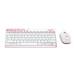 Logitech MK240 NANO Wireless Mouse and Keyboard Combo – White