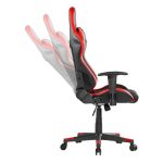 MXG GCH-01 Large Diamond Quilted PU Gaming Chair – Red