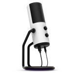 NZXT Capsule USB Cardioid Streaming Gaming & Podcasting Microphone – Matte White