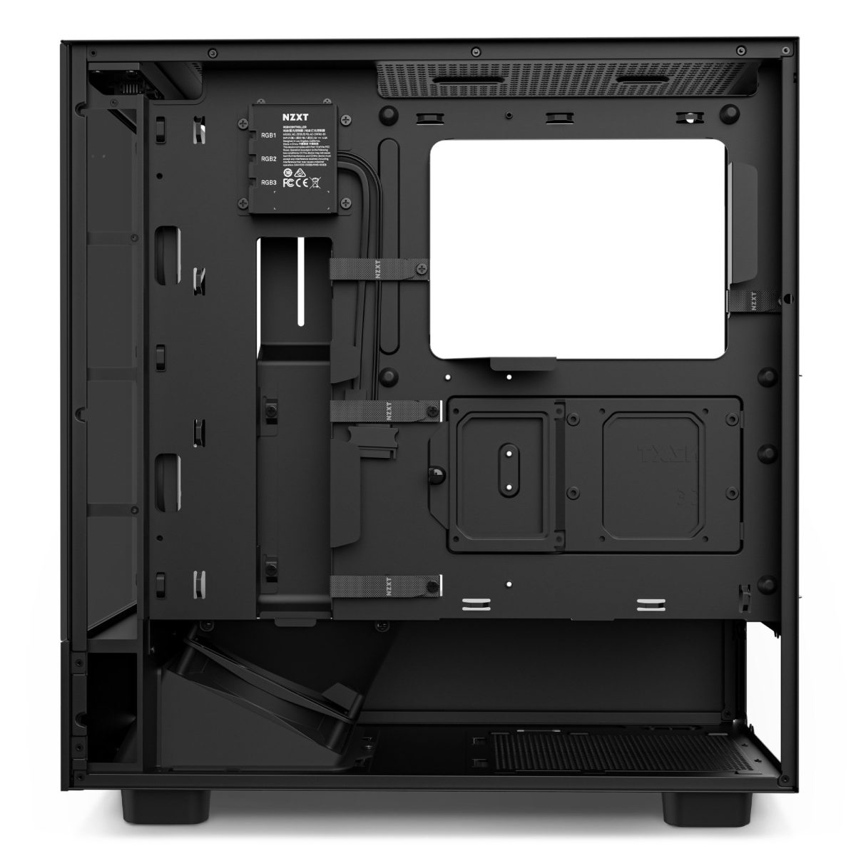 NZXT H5 Elite Mid Tower Gaming Chassis – Matte Black