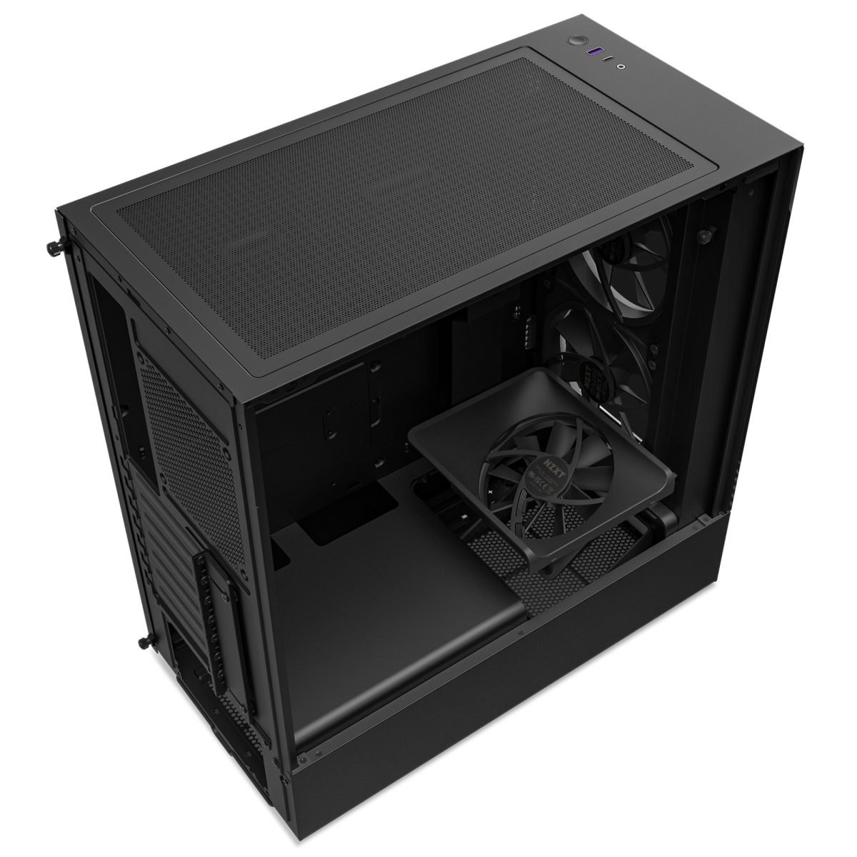 NZXT H5 Elite Mid Tower Gaming Chassis – Matte Black