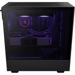 NZXT H5 Flow Mid Tower Gaming Chassis – Matte Black - Image 4