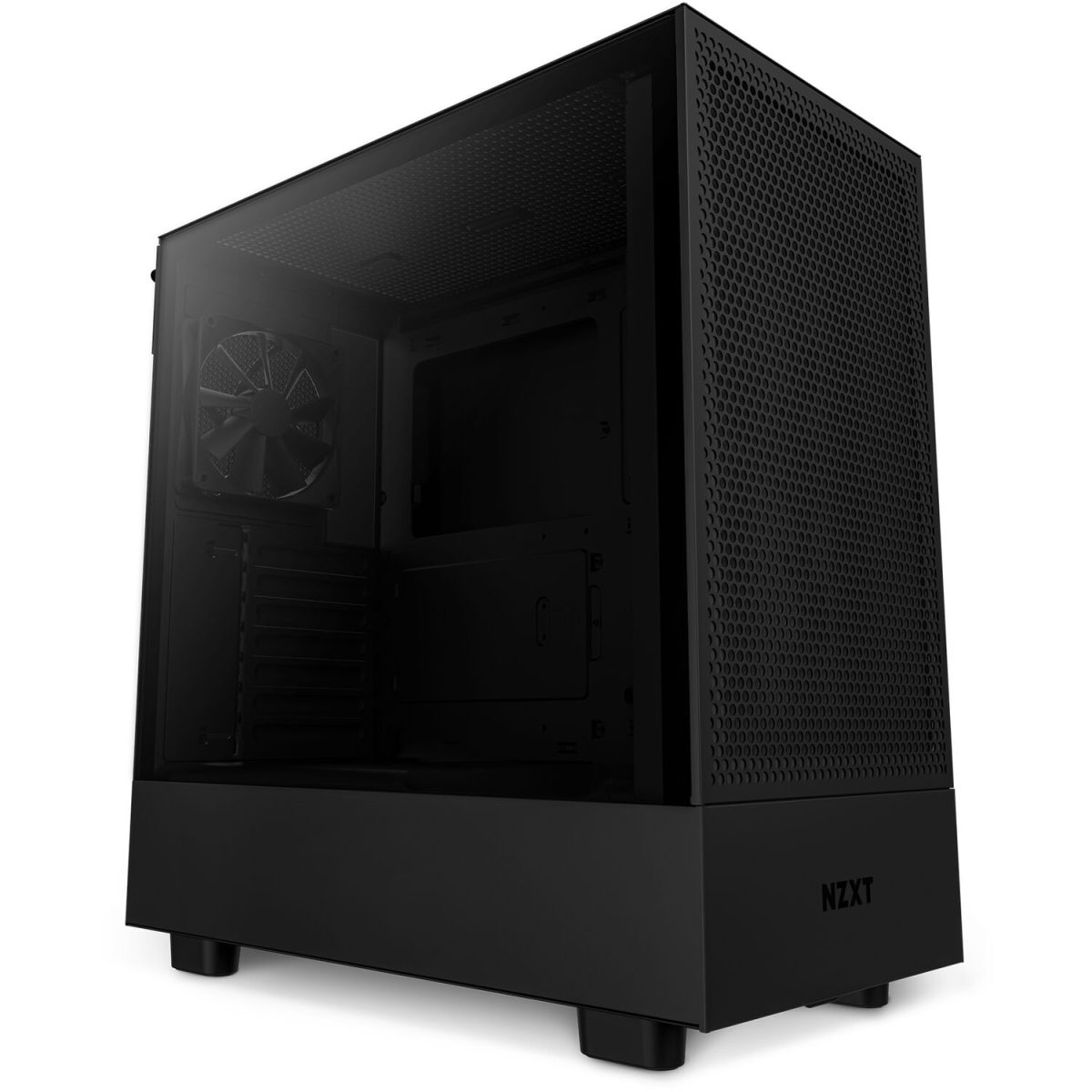 NZXT H5 Flow Mid Tower Gaming Chassis – Matte Black - Image 5