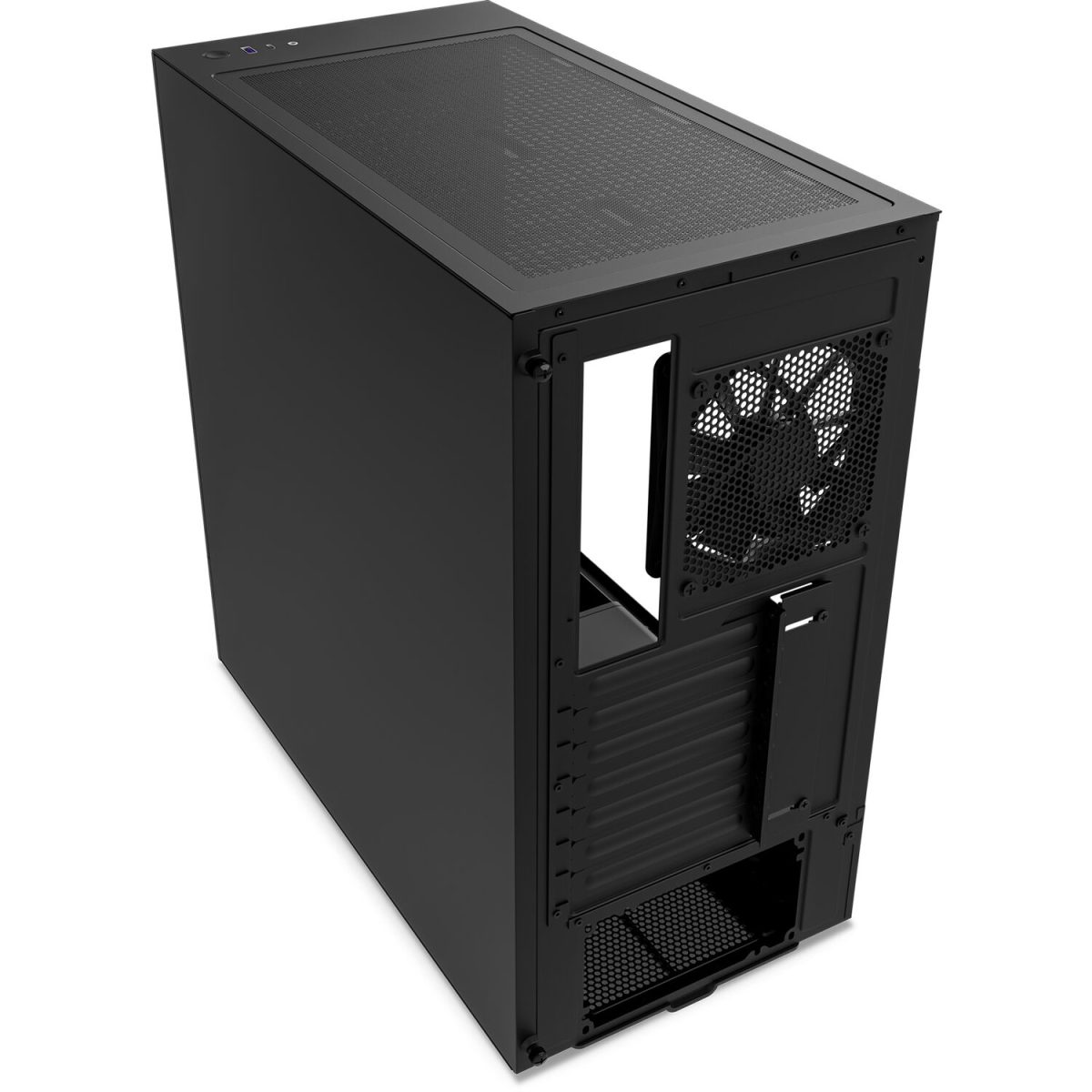 NZXT H5 Flow Mid Tower Gaming Chassis – Matte Black