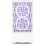 NZXT H5 Flow Mid Tower Gaming Chassis – Matte White