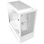 NZXT H5 Flow Mid Tower Gaming Chassis – Matte White