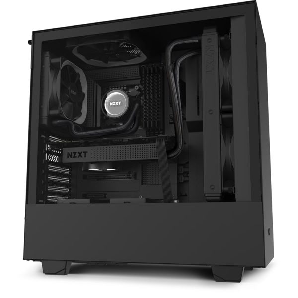 NZXT H510 Mid Tower Gaming Chassis – Matte Black