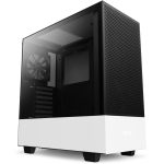NZXT H510 Flow Mid Tower Gaming Chassis – Matte White