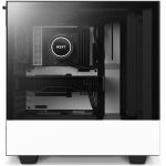NZXT H510 Flow Mid Tower Gaming Chassis – Matte White