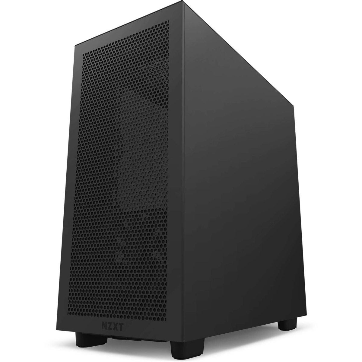 NZXT H7 Flow Mid Tower Gaming Chassis – Matte Black