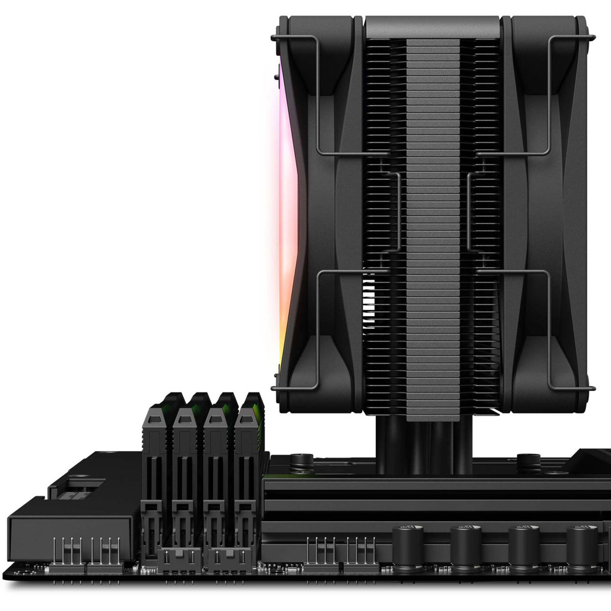 NZXT T120 RGB CPU Air Cooler – Black