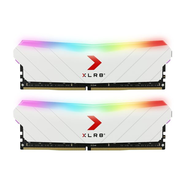PNY XLR8 EPIC-X RGB 16GB 3200MHz CL16 DDR4 Memory Kit – White