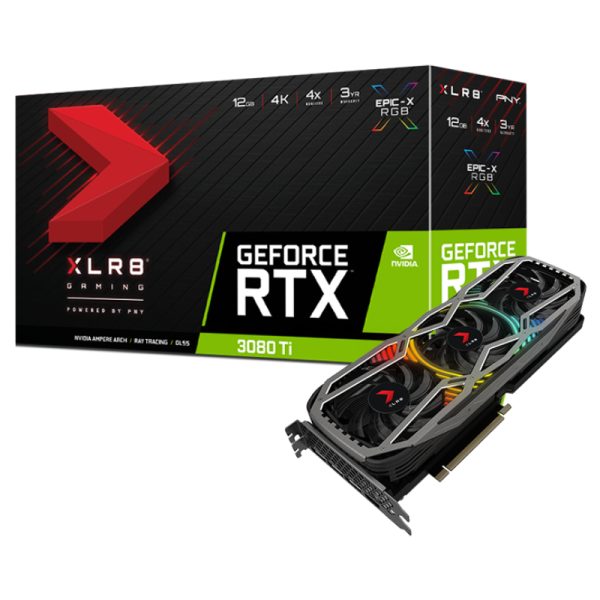 PNY GeForce RTX 3080 Ti 12GB XLR8 Gaming REVEL™ EPIC-X RGB™ Triple Fan