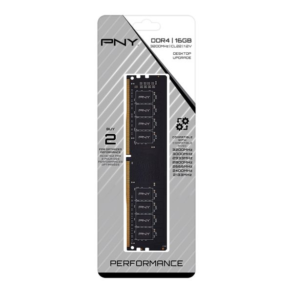 PNY Performance 16GB 3200MHz CL22 DDR4 Memory