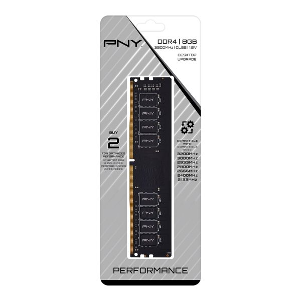 PNY Performance 8GB 3200MHz CL22 DDR4 Memory