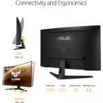 ASUS TUF VG328H1B 31.5" VA FHD 165Hz Curved Gaming Monitor