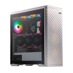 XPG Defender Pro Mid Tower Gaming Chassis – White