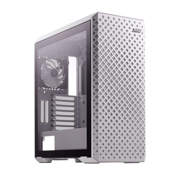 XPG Defender Pro Mid Tower Gaming Chassis – White