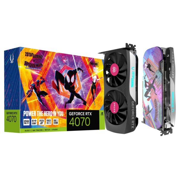 ZOTAC GAMING GeForce RTX 4070 Twin Edge OC SPIDER-MAN Bundle
