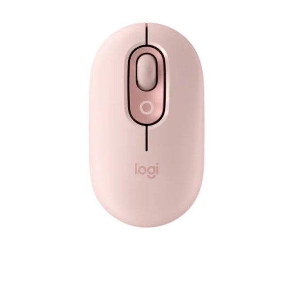 Logitech POP MOUSE Wireless Mouse Rose – 910-007402