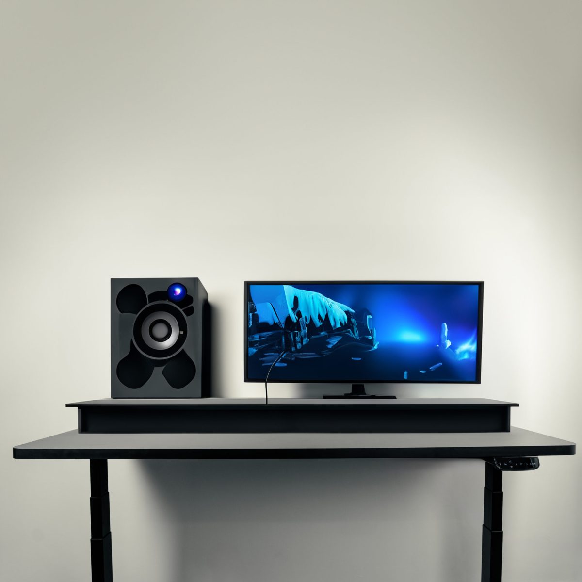 MXG SMD-02-AI Dual Motor SIT Stand Desk With APP Control 3 Stage Standard - Image 2