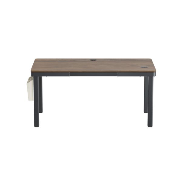 MXG Creatorlift – Ergonomic Height Adjustable Motorized Desk with Drawer, Wireless Charger & Cable Management Tray – Walnut