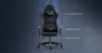 MXG FGC-01 Upholstered Fabric with Headrest and Lumbar Support Gaming Chair - Image 2